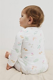 Organically Grown Cotton Blend Pointelle Jumpsuit