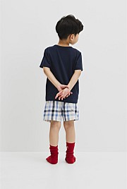 Australian Cotton Short Sleeve Logo Pyjama Set