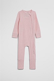 Organically Grown Cotton Waffle Jumpsuit