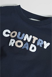 Australian Cotton Short Sleeve Boucle Tee
