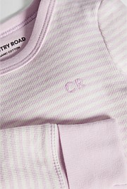 Organically Grown Cotton Long Sleeve Rib Bodysuit