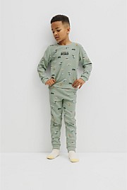 Australian Cotton Long Sleeve Motor Sport Pyjamas