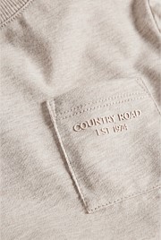 Australian Cotton Relaxed Short Sleeve Pocket T-Shirt