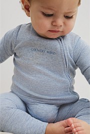 Organically Grown Cotton Waffle Jumpsuit