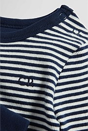 Organically Grown Cotton Long Sleeve Rib Bodysuit