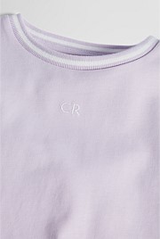 Australian Cotton Short Sleeve Crop Boxy T-Shirt