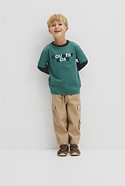 Short Sleeve Boucle T-Shirt