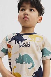 Australian Cotton Short Sleeve Dino Pyjama Set