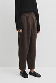Tapered Linen Pant