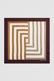 Silk Stripe Scarf