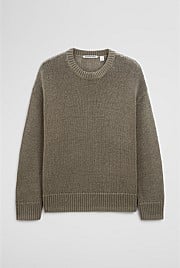 Organically Grown Cotton Tape Yarn Sweater