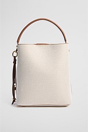 Spliced Bucket Bag