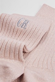 Australian Cotton Blend Country Road Metallic Sock