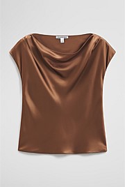 Satin Shell Top