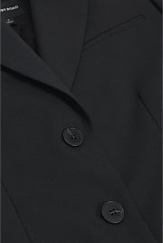 Wool Blend Tailored Blazer