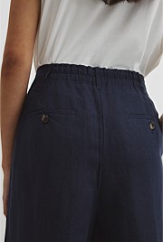 Tapered Linen Pant