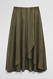 Asymmetrical Hem Skirt