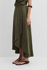Asymmetrical Hem Skirt