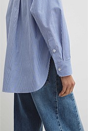 Stripe Poplin Shirt