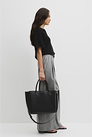 Panelled Work Tote