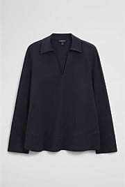 Crepe Rugby Shirt