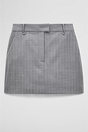 Pinstripe Mini Skirt