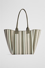 Stripe Knit Shopper