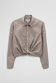 Twist Crop Shirt