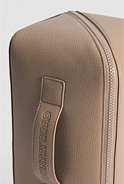 Branded Detail Large Convertible Cosmetic Case