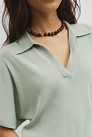Compact Knit Polo