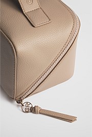 Branded Detail Medium Convertible Cosmetic Case