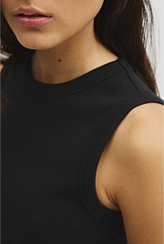 Australian Cotton High Neck Tank