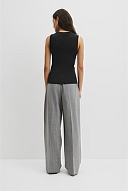 Australian Cotton High Neck Tank