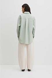 Stripe Poplin Shirt