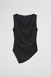 Asymmetrical Hem Blouse