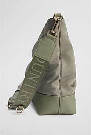 Soft Top Zip Crossbody Bag
