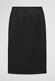 Zip Pencil Skirt