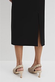 Zip Pencil Skirt