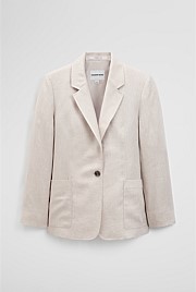 Linen Relaxed Blazer