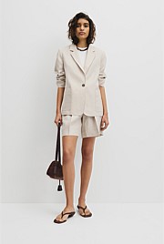 Linen Relaxed Blazer