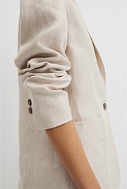 Linen Relaxed Blazer