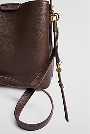 Spliced Bucket Bag