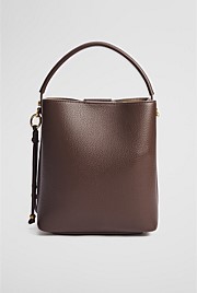 Spliced Bucket Bag