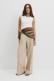 Silk Multi Stripe Scarf