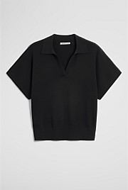Compact Knit Polo