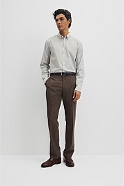 Slim Fit Cotton Stripe Shirt