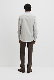 Slim Fit Cotton Stripe Shirt