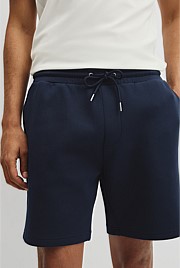 Textured Drawstring Short