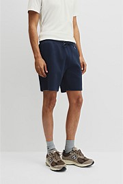 Textured Drawstring Short