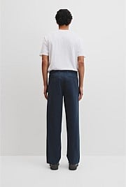 Relaxed Cotton Twill Pant